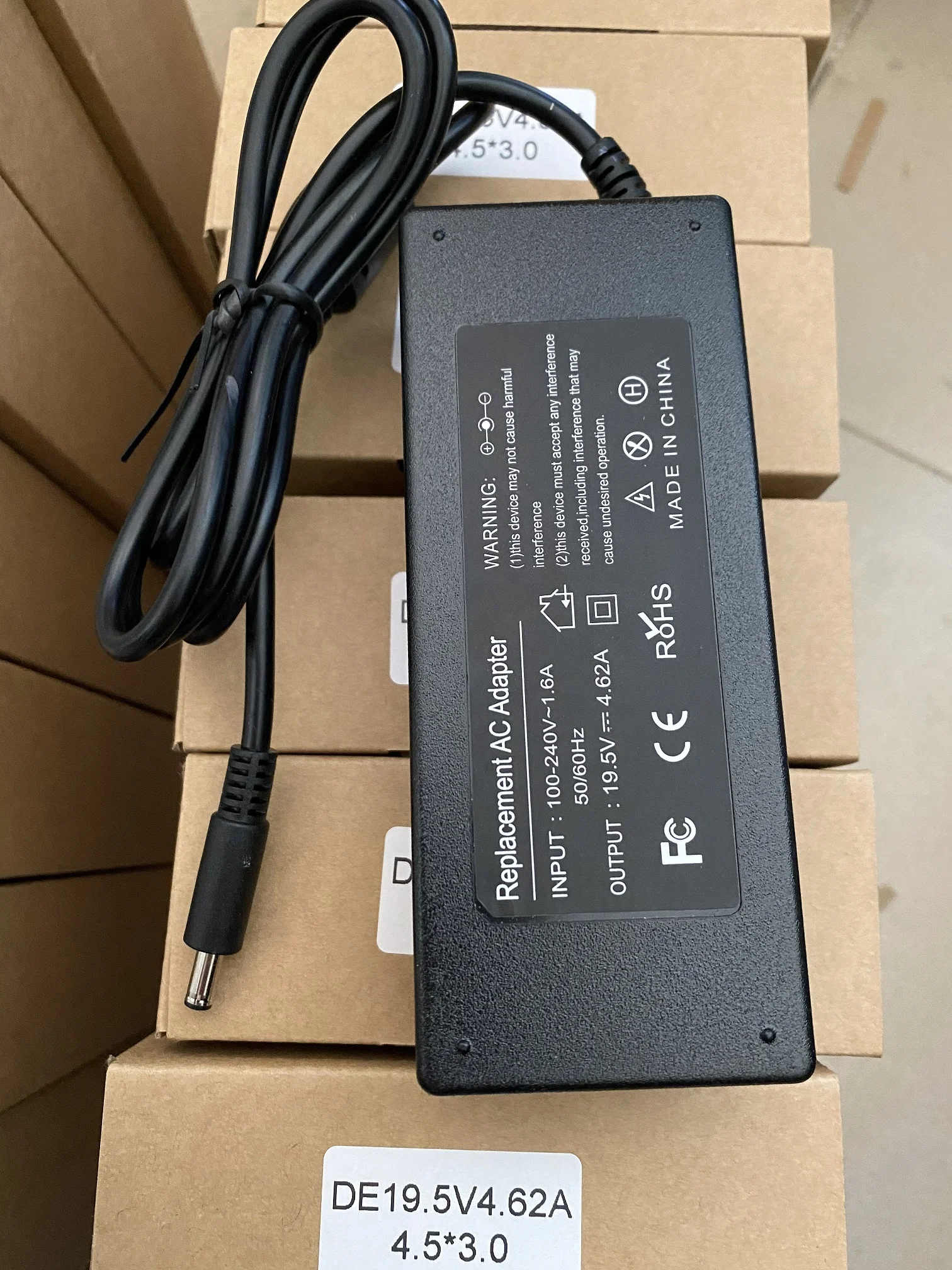 90 Вт Замена адаптер переменного тока питания для ноутбука Dell XPS 13 XPS 12 11 маленький pin 19,5 V 4.62A