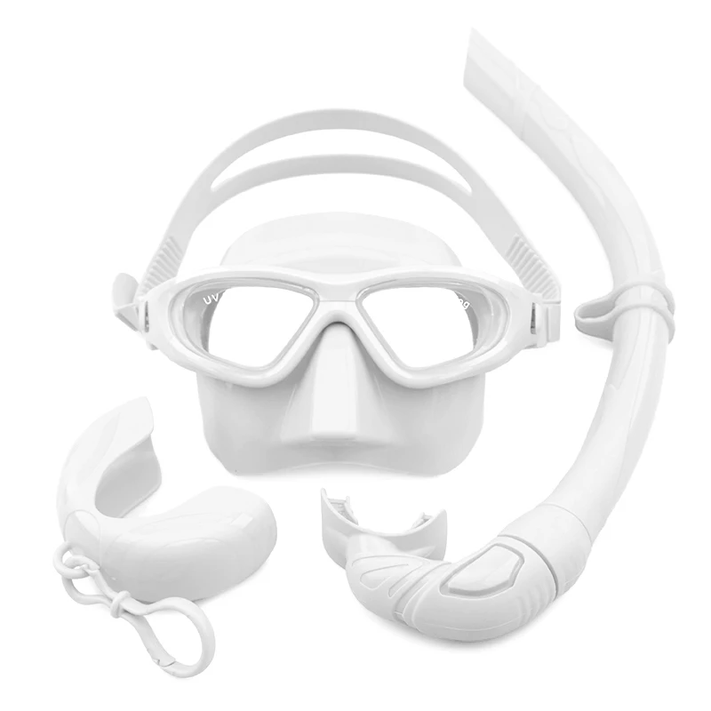 Custom Factory professional Scuba Diving Mask And freediving Snorkel set free diving for adult equipment