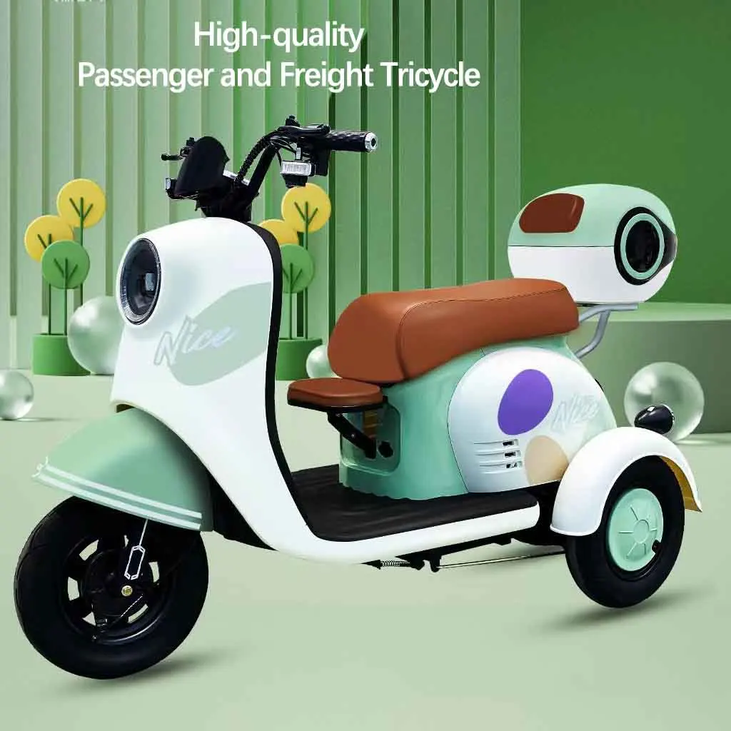 triciclo electrico 3 wheel leisure passenger tricycle electric pedal tricycle scooter for adults