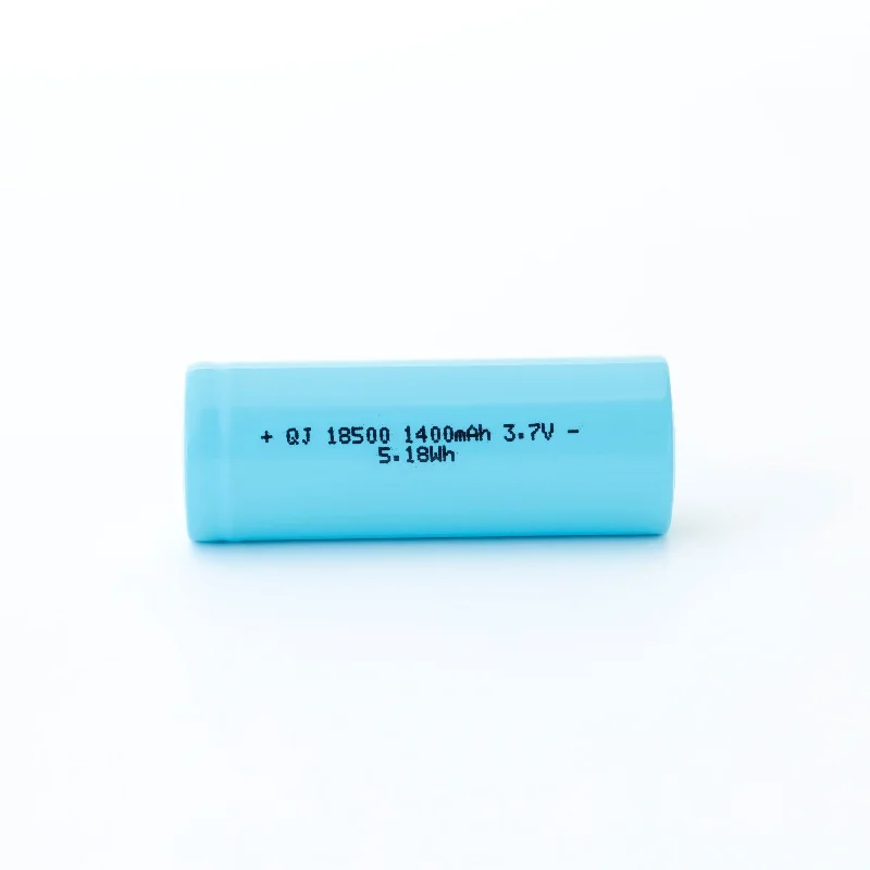 Wholesale 18500 3.7V 1400mAh Recycle Cyclic Charging Rechargeable Cylindrical Digital Lithium Li-Ion Batteries Battery Cells