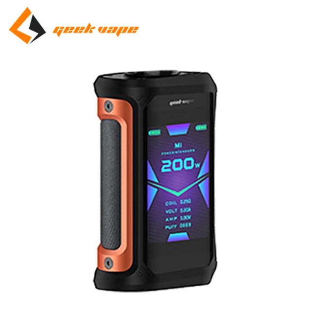 
100% Original Geekvape Aegis X Mod is powered by dual 18650 batteries with a maximum output power of 200W 