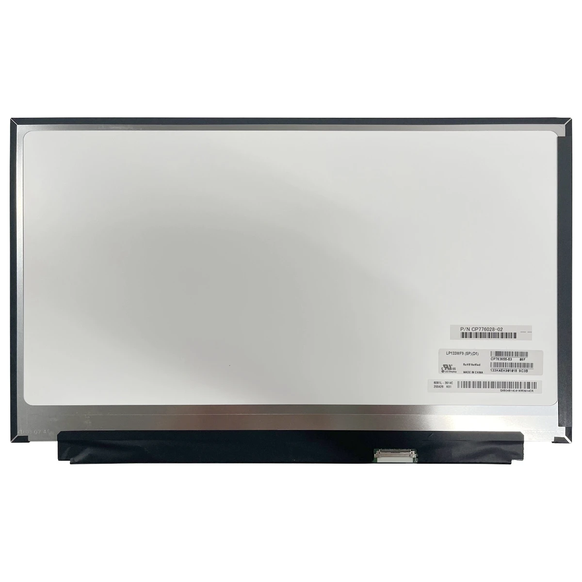 Matrix for Laptop 13.3inch LP133WF9-SPD1 LCD screen display FHD IPS 1920x1080 74% NTSC