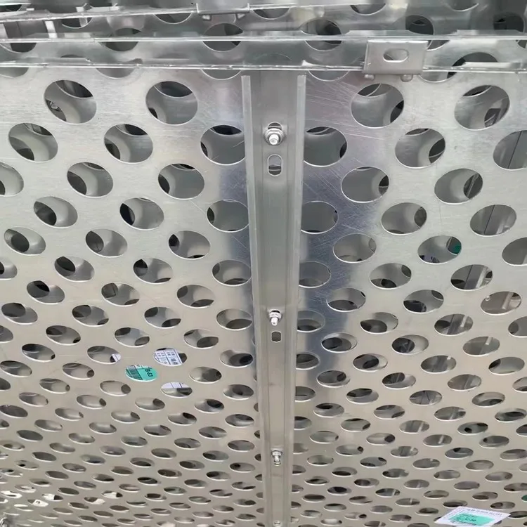 Design Curtain Walls 1.0-4.0mm Facade Panels Exterior Wall Cladding