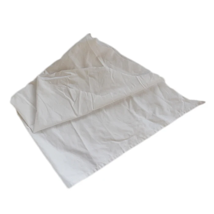 25kg bag of rags textile waste cleaning rags white bed sheet cotton rags for marine use
