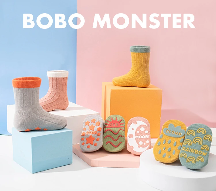 New Spring Baby Combed Cotton Cute Cartoon Dispensing Floor Socks Baby Toddler Socks Children Socks