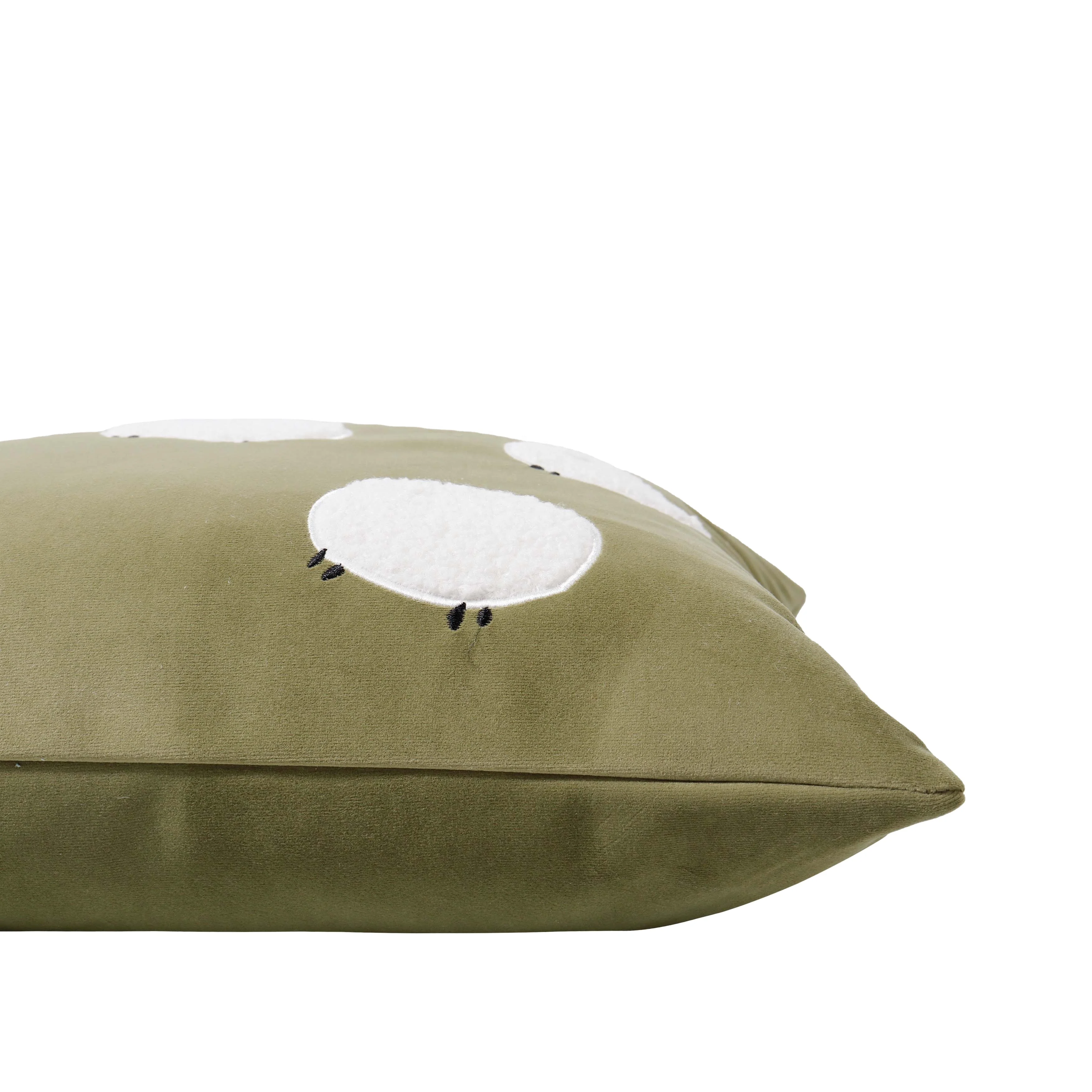 Tiff Оптовая Продажа Горячая стильная зеленая дизайнерская наволочка с рисунком ягненка декоративная детская тематика Органическая квадратная подушка