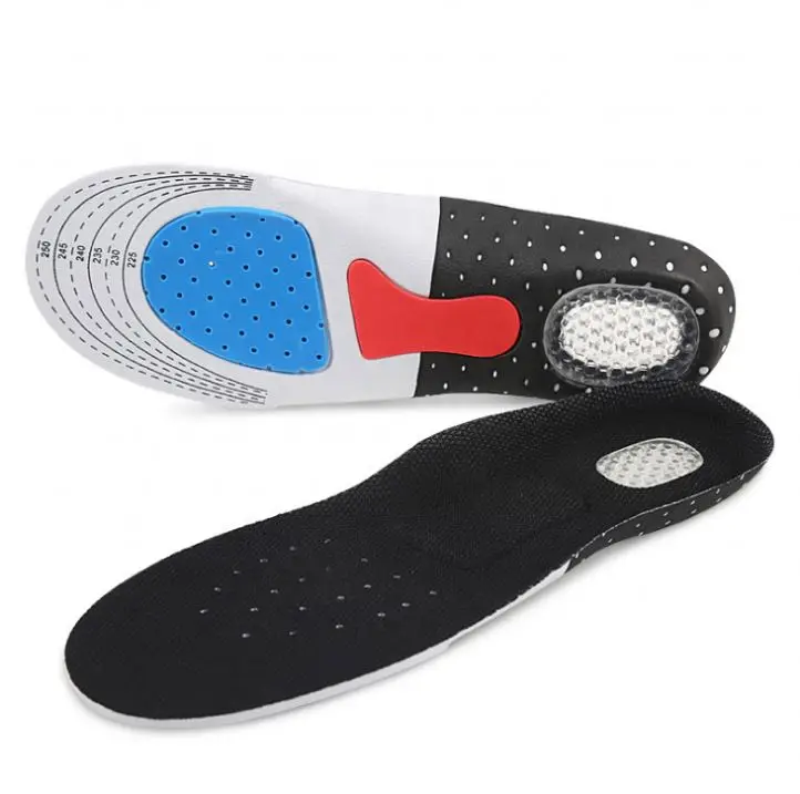 Sports Silicone Gel Insoles unisex Arch Support Orthopedic Plantar Fascists Running Insole