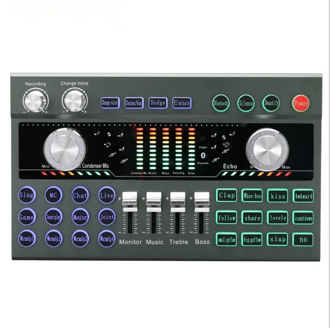 X600 отличное качество голосового аудио интерфейса с DJ микшером живой потоковой звуковой