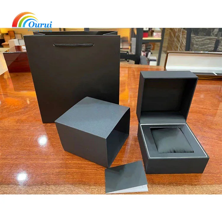 Factory wholesale Brand original design hot spot leather watch box brand watch classic high-end full set of brand watch box