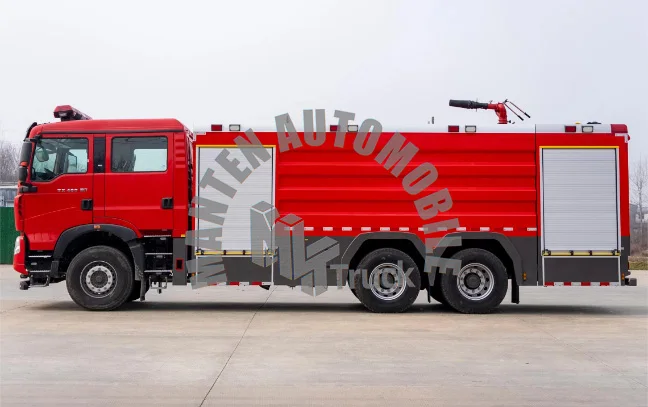 HOWO 6X4 Customized 18 Cbm Foam and Water Tank Fire Fighting Engine Fire Truck with Fire Apparatus for Sale