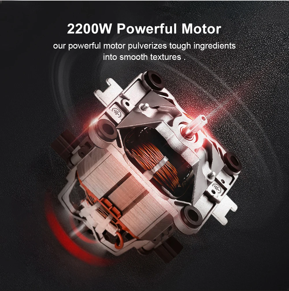 Best Countertop Professional Smoothie Blenders with 68oz Tritan Jug Timer Juicers Food Processors Smoothie Makers on sale