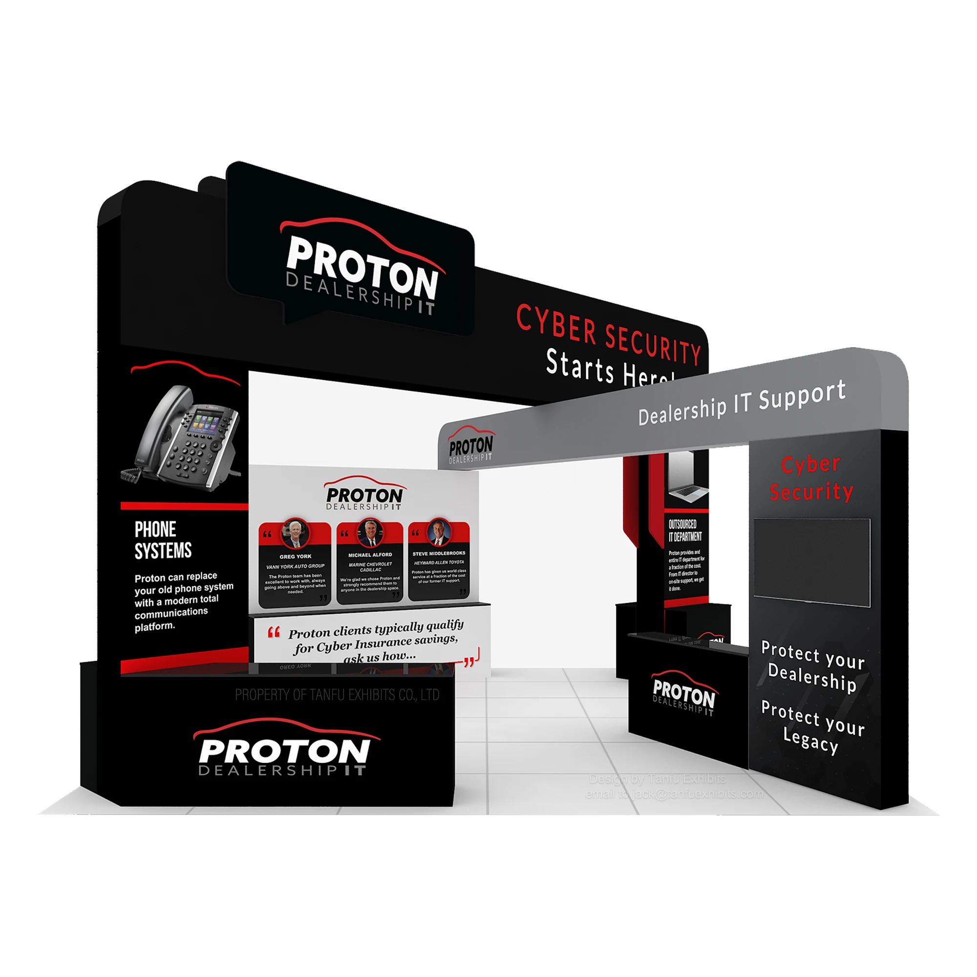 20x20 6x6 Trade Show Booth for Expo