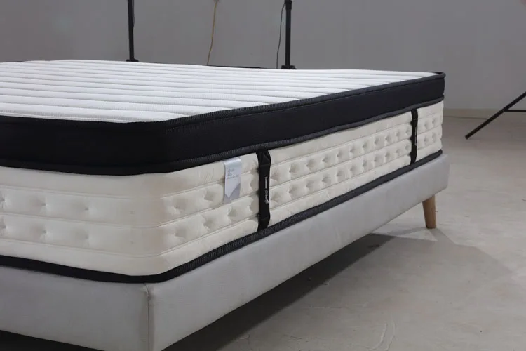 12 дюймов роскошная евро ортопедический сжатого пены памяти средства ухода за кожей Шеи карман со спиральной пружиной roll up в коробке Китай производитель матрасов