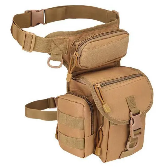 Waterproof Outdoors  Camouflage  Hunting  Waist Belt Hip Motorcycle Tactical Thigh Leg Bag  saddle  bag