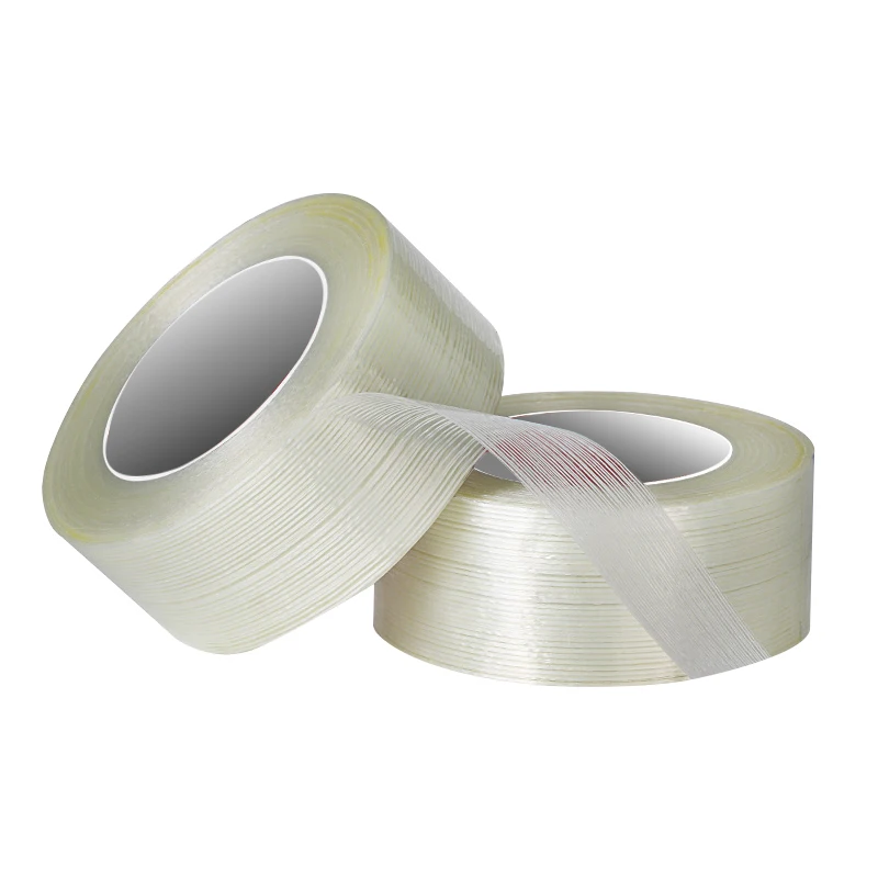 Strong Sticky Unidirectional Glass Fiber Hot-melt Self Adhesive Metal Coil End Tabbing Filament Join Binding Tape