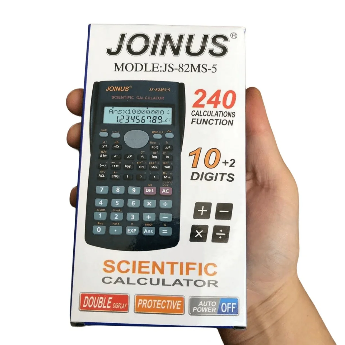 Scientific Calculator Black School 2-Line Engineering Scientific Calculator Function Calculator for Student and Teacher