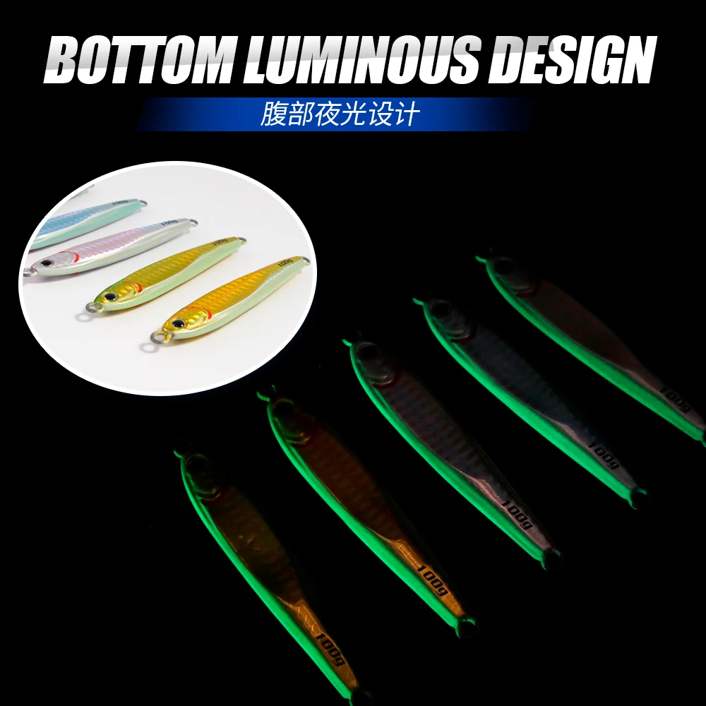 Jigging pro Deep Sea Hard Jig Lure 100g 150g Tungsten Jigging Lure For Amberjack Sinking Fishing Lure