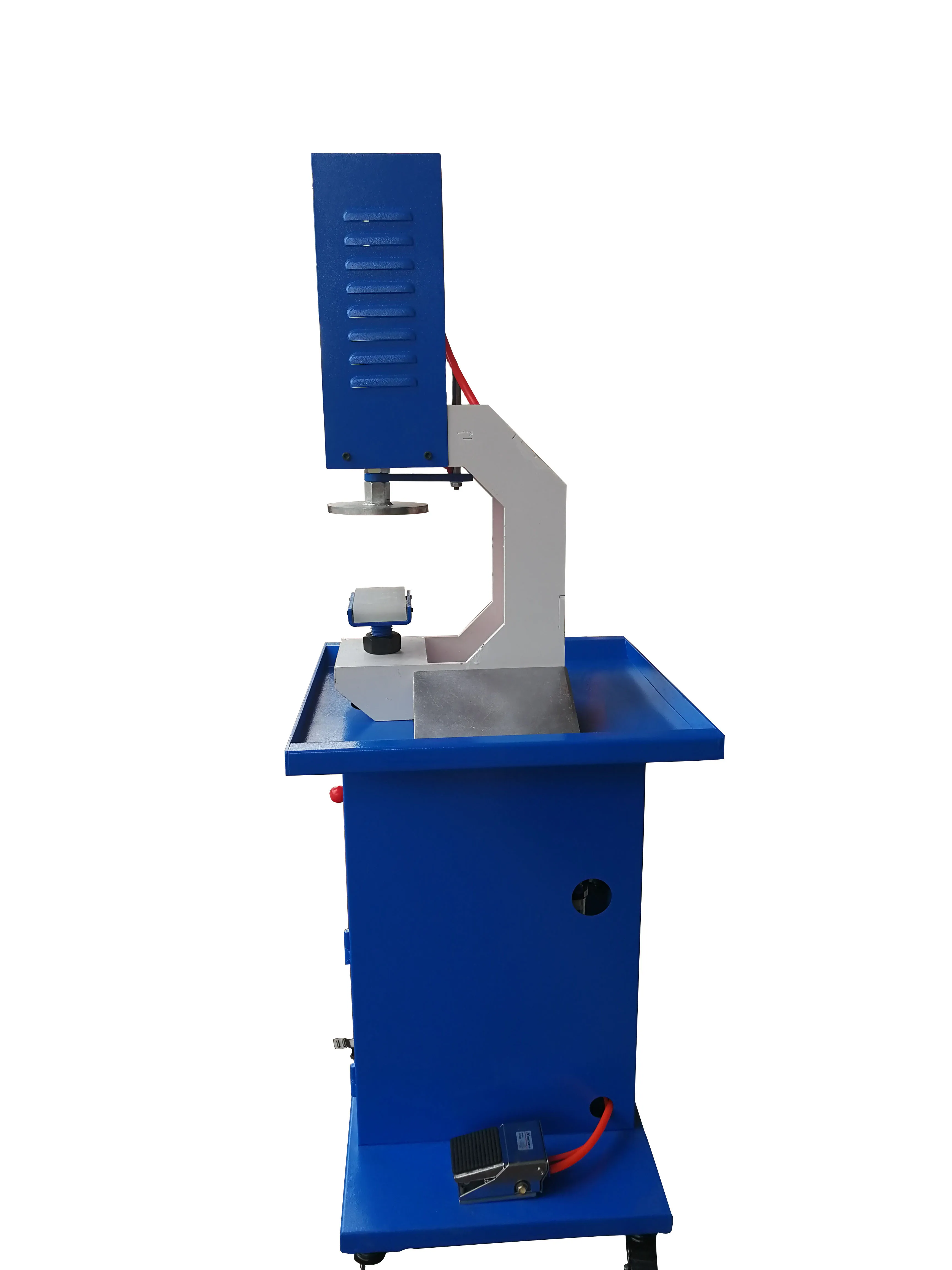 DT-868 Easy Operation Pneumatic Leather Belt Wallet Shoe Sole Upper Manual Hole Punching Machine