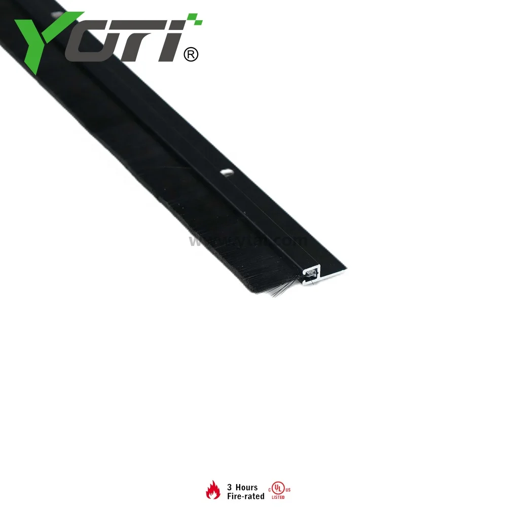 YDS618 Door Bottom Brush Seal Weatherstrip Seal Brush Strips Door Sweeps Brush