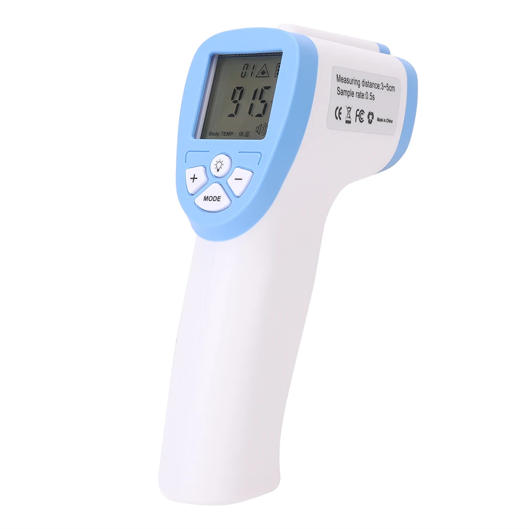 Светодиодный дисплей тела термометр Бесконтактный цифровой инфракрасный Лоб термометр в наличии