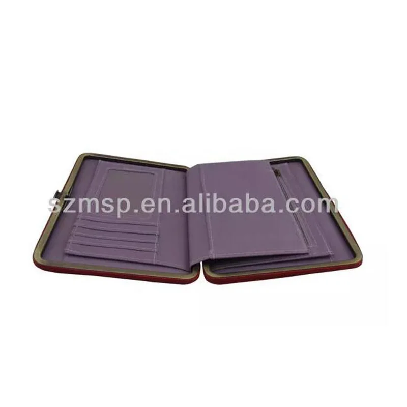 High Quality women noble purse, Red PU leather Lady stylish Wallet