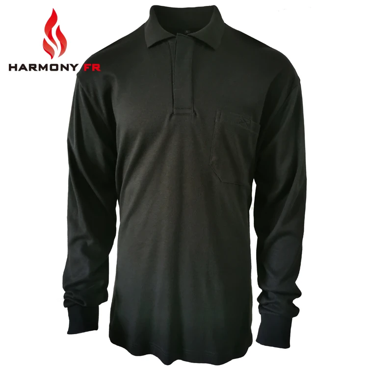 OEM Fire Retardant FR Clothing Flame Resistant Fireproof Work Clothes Used Work Shirt Welder For Construction