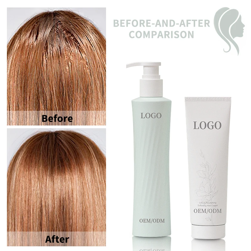 Diwei 280ML Hair Shampoo and Conditioner Set Keratin Hair Care Shampoo for Hair Salon Hot Sell Conditioner Factory