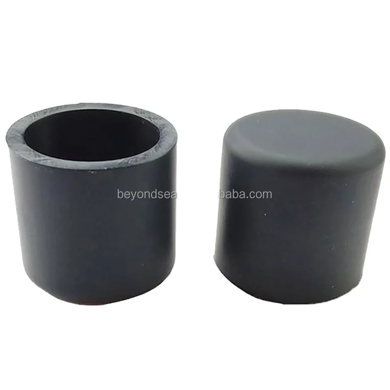 Customized Soft And Flexible Silicone Covers For End Protection End protection Flat Silicone Rubber Caps