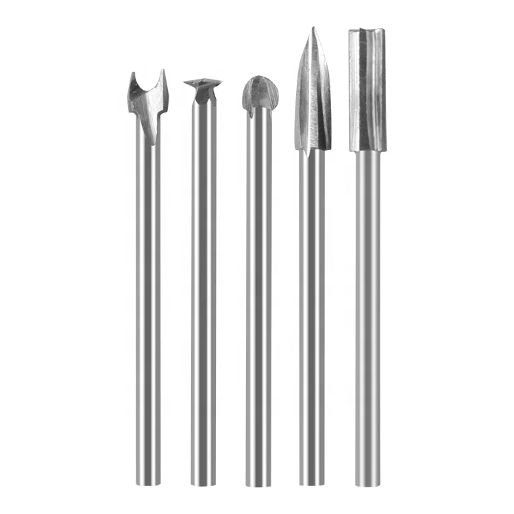 2025 5 in 1 AT-DW4 Sets for Handicraft Carving Wood Drill Bit Accessories