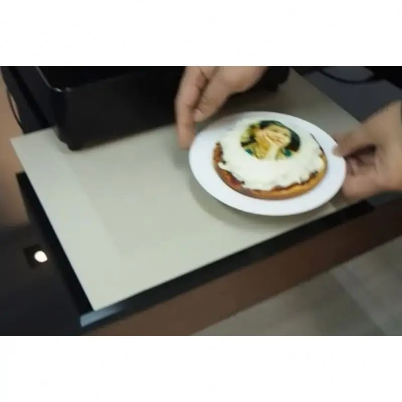 Five color edible ink coffee printer machine Fast printing 3d food printer