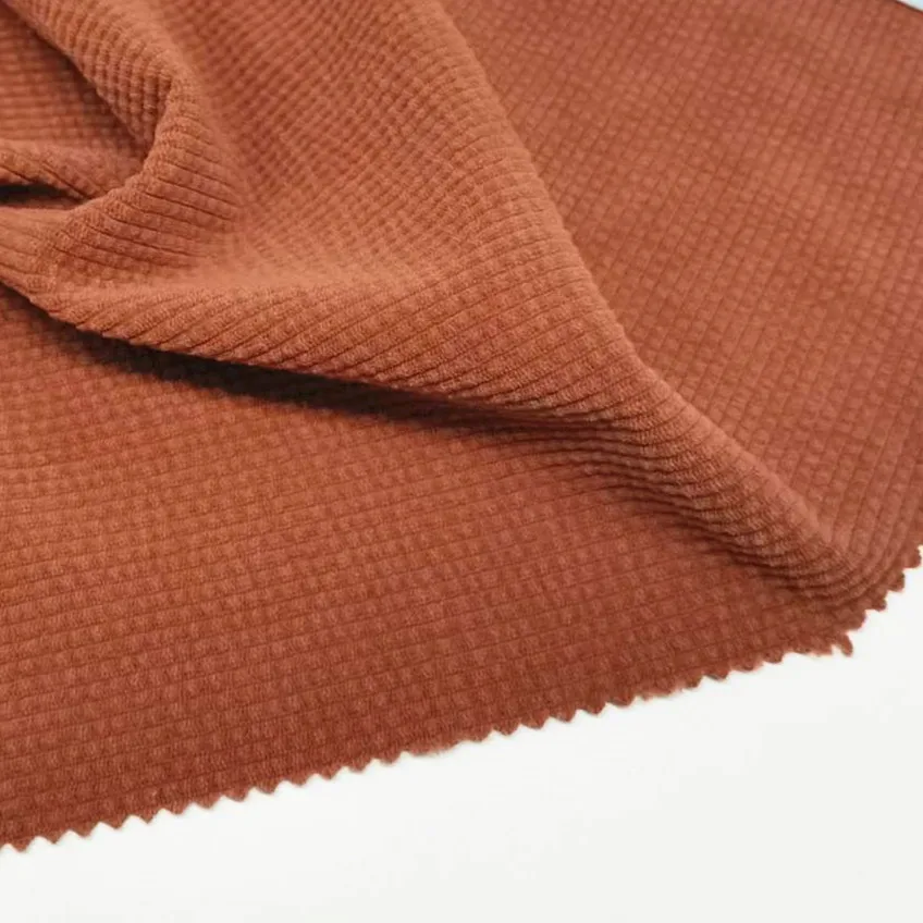 New Style 100% Polyester Wale Corduroy Velvet Jersey Fabric For Pillow