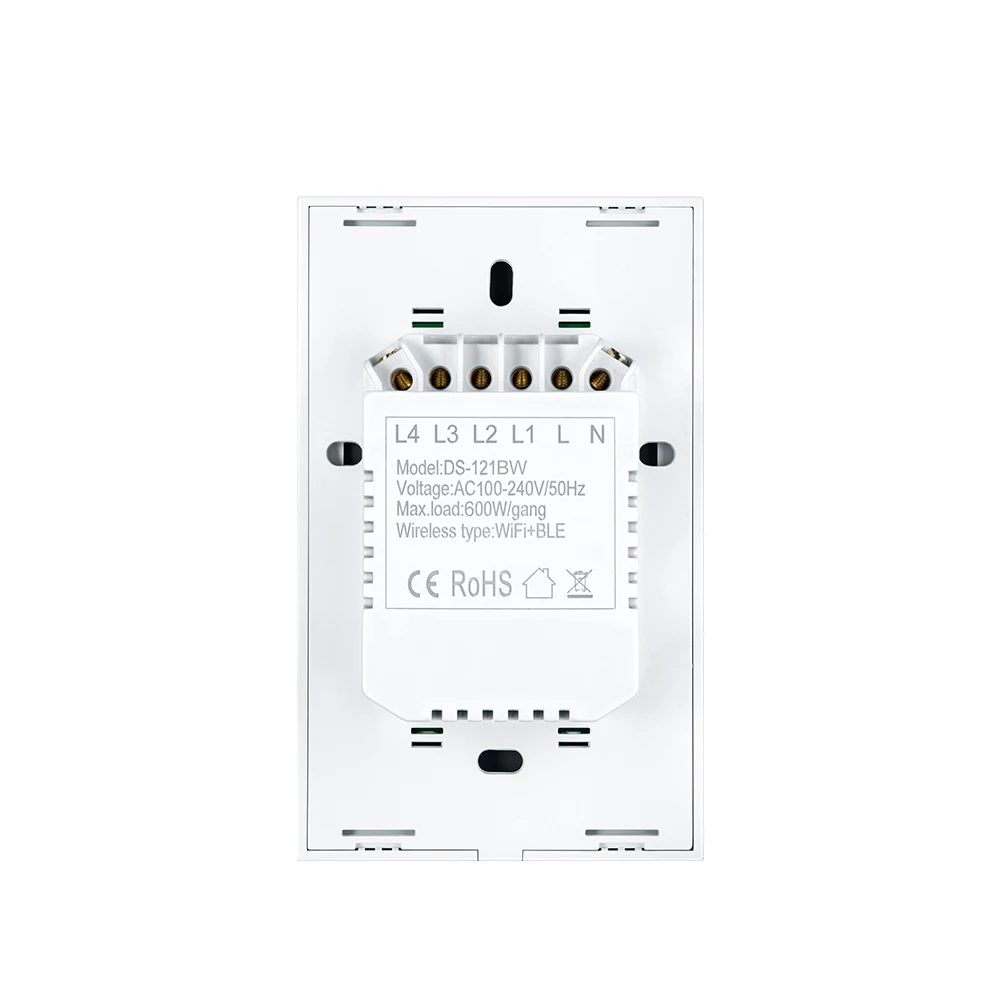 New Products Smart life Tuya 3gang Wall light Switch Wifi bluetoothTouch Switch Works with Google home Alexa IFTTT