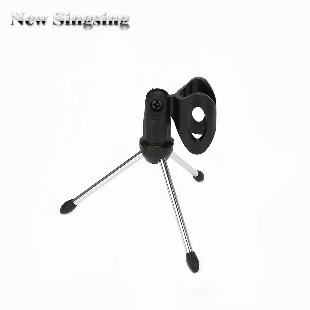 High quality studio tripod table microphone stand desktop mic holder