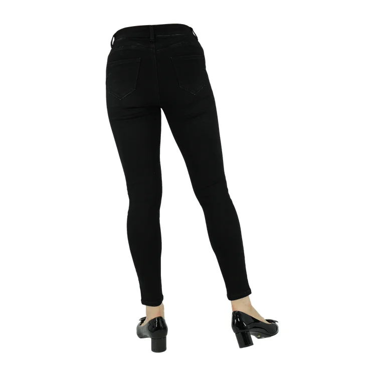 
Custom New Fashion balck jeans manufacturer Women leggings jeans silm fit bangladesh guangzhou jeans 