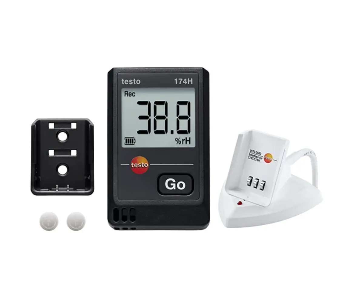 Brand new and 100% original  TESTO 174H Temperature and Humidity Recorder Thermometer High precision temperature meter