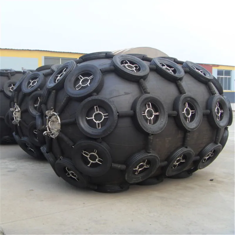 Factory Sale Pneumatic Rubber Yokohama Fender with Tyres