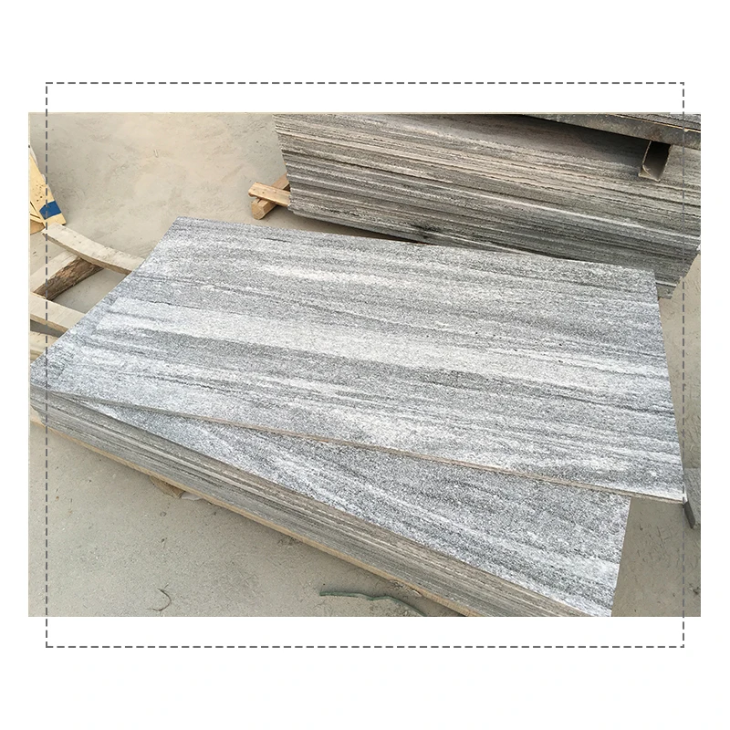 Китай, дешево, 2 см толстый огненный черный Сантьяго серый гранит