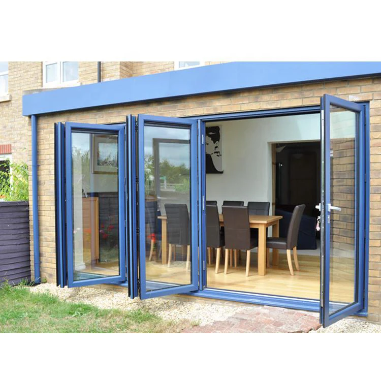 10 Year Warranty Anodized Economic Folding Exterior Bifold Door