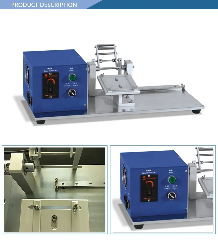 Small Manual Coil Winding Machine For Li Ion Battery Lab Line