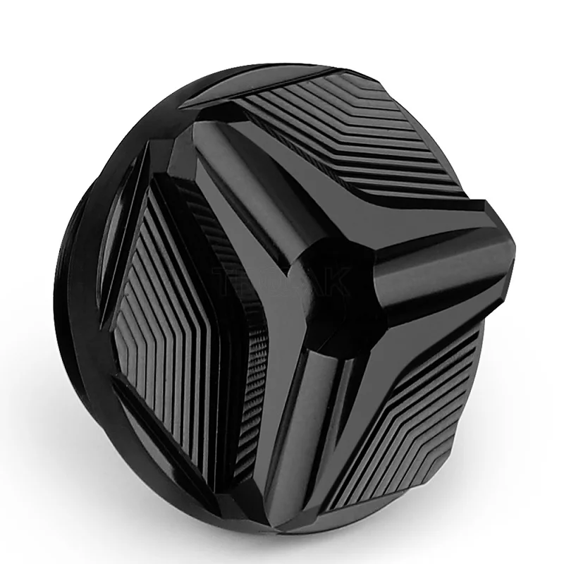 Custom CNC Machining Motorcycle Aluminum Alloy Engine Oil Cap Bolts Fuel Filler Cap Protection Motorcycle Accessories