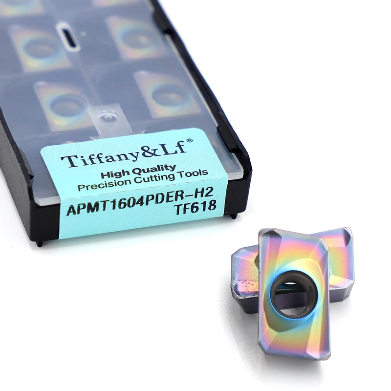 DESKAR APMT1604PDER-H2 TF618 CNC Milling Cutting Cutter Carbide Inserts Mill Turning Tool