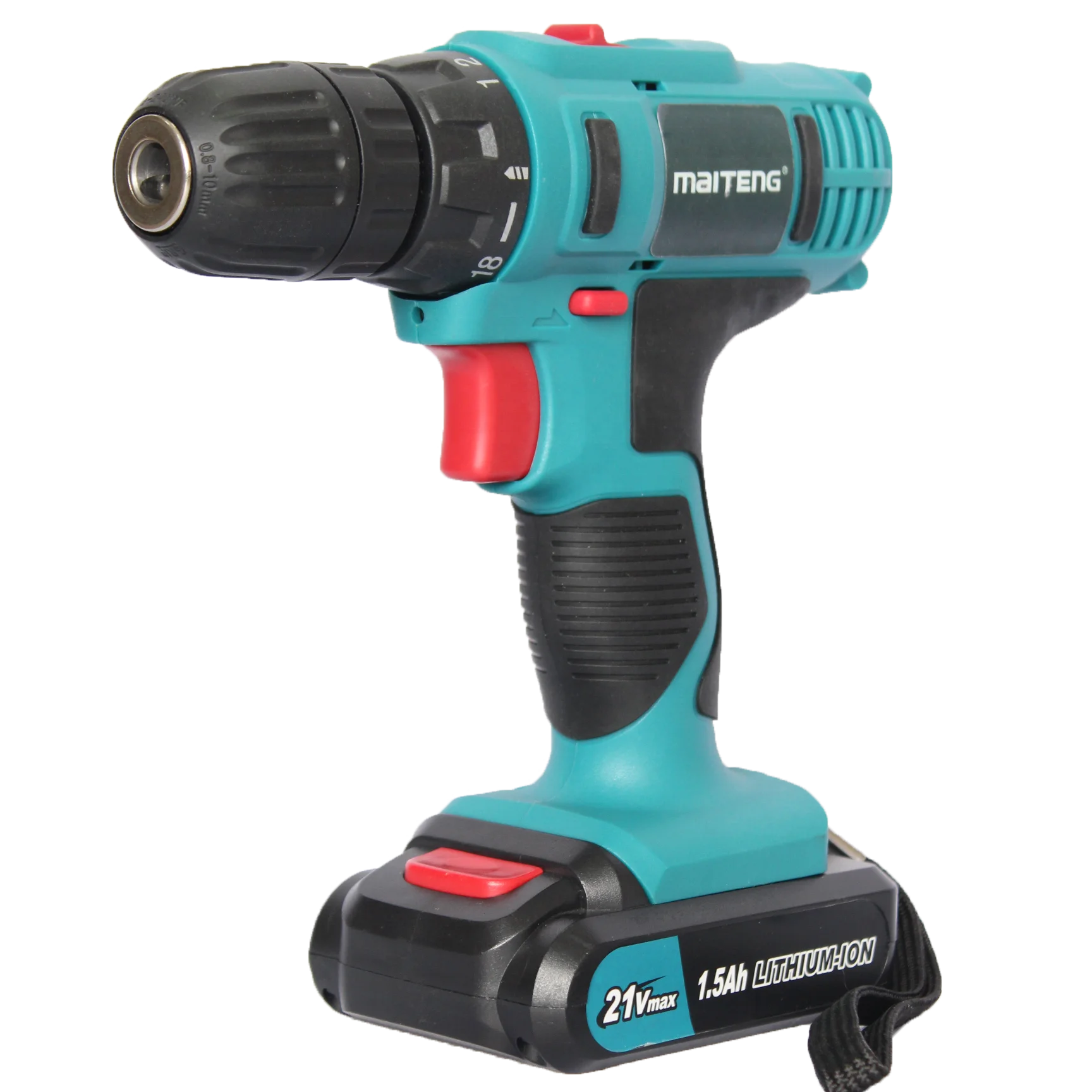 
high quality power tools Cordless electric + Drill Set 18V With 1.5AH Replacement Batteries 