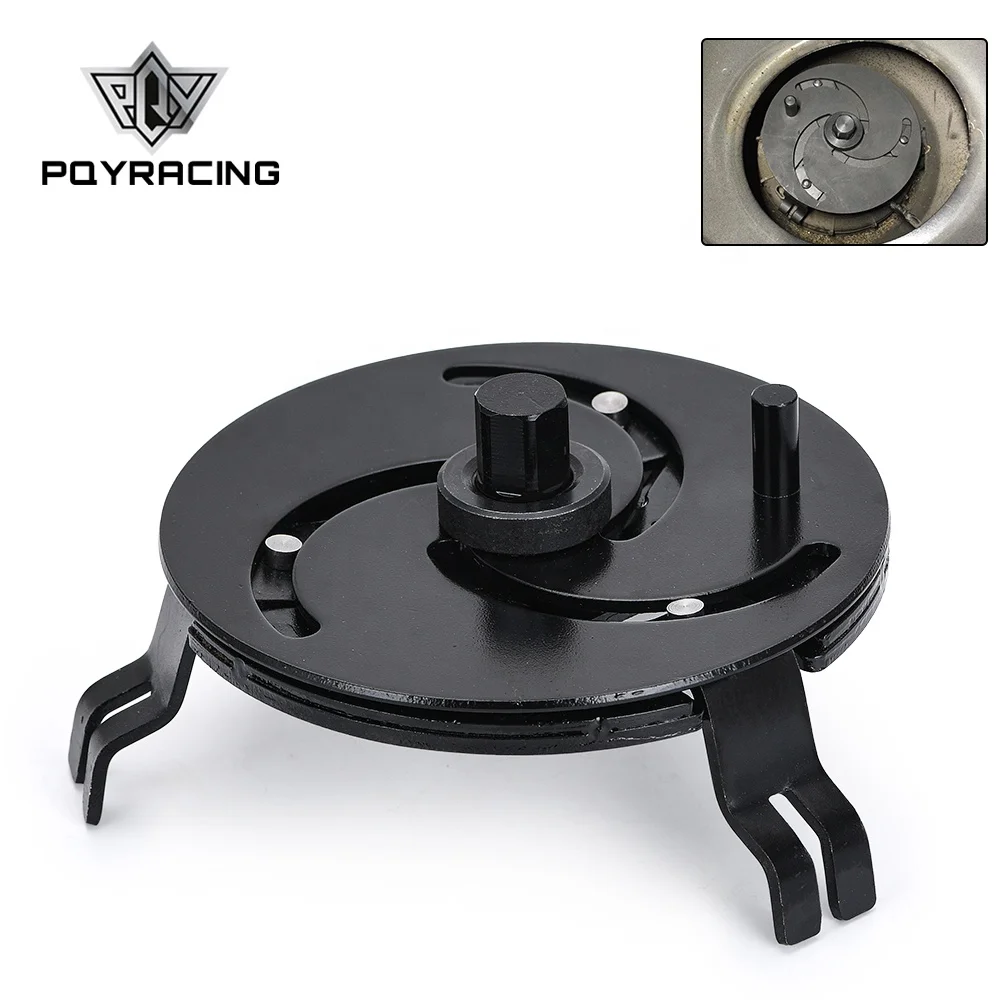 3 Jaws Adjustable Car Fuel Tank Lid Wrench Tool Fuel Pump Sender Collar Oil Cover Pump Cap Spanner Removal Tool 100-170MM OFRT03