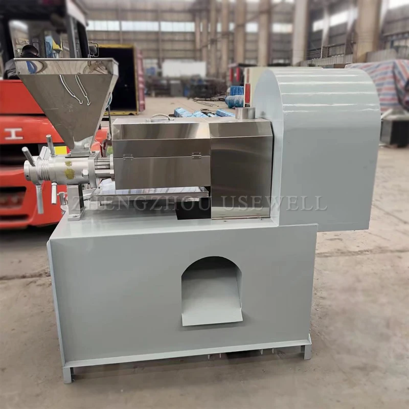 High Oil Yield Spiral Soybean Extractor Canola Sunflower Oil Mill Cooking Oil Press Making Machine For Sale