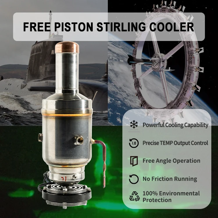 Refport -145C Ultra Low Temperature Stirling cooler Free Piston Stirling Cooler