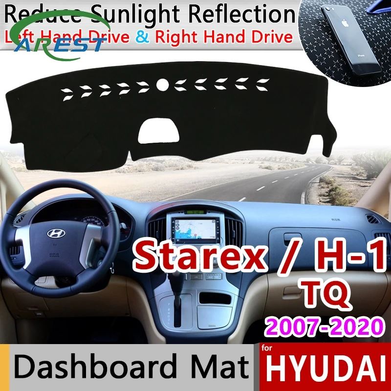 for Hyundai Grand Starex Royale i800 H-1 H300 2007~2019 Anti-Slip Mat Dashboard Cover Pad Sunshade Dashmat Car Accessories Cape