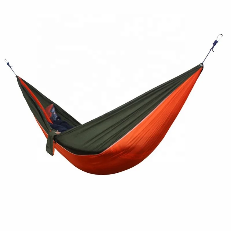 
Outdoor Parachute Cloth Hammock 300Kg Super Load-Bearing Double Hammock Super Light Anti-Tear Single Hammock 