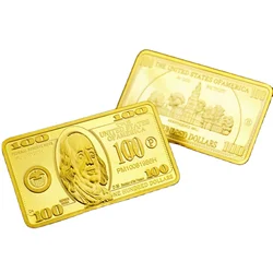Hot-selling Tungsten gold plated gold bars 24k gold bar