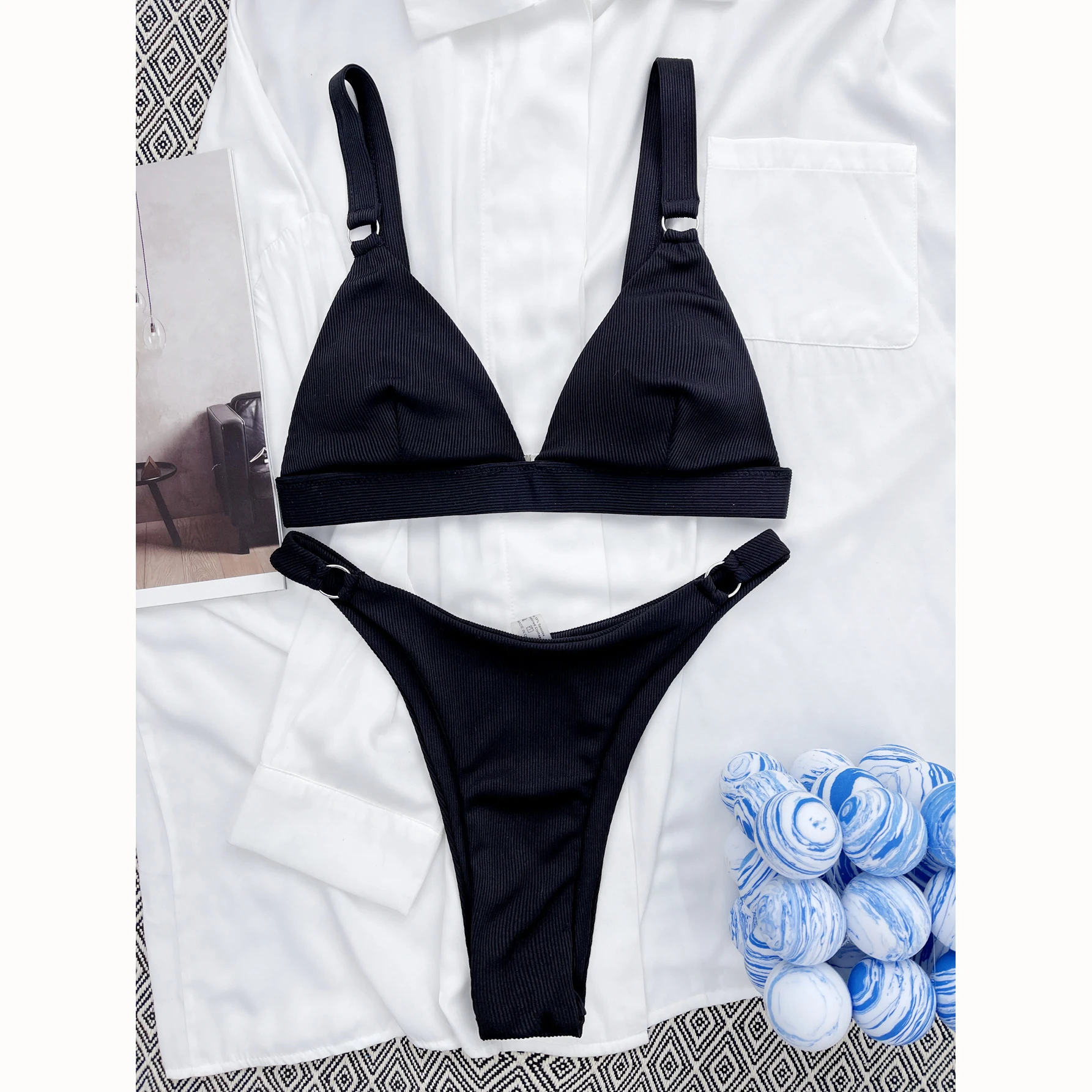 White Swimwear Women Selling Larger Sizes (adults) Blouse Most Extreme Bikinis Hot Sexy Bikini Bra Sets