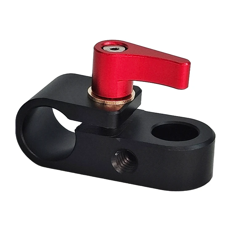 HAFOKO CM-004 1/4 Thread Mount Rail Block Rod Clamp Rig 15mm Rod DSLR Rig Support Rail System Follow Magic Arm Monitor Rig